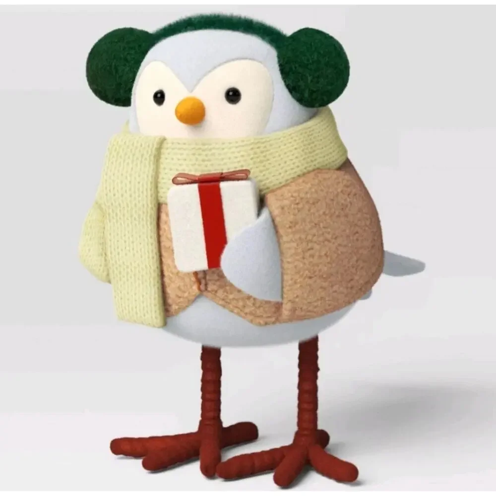 Target Featherly Friends FERN Christmas with Present Bird Winter 2024 NEW